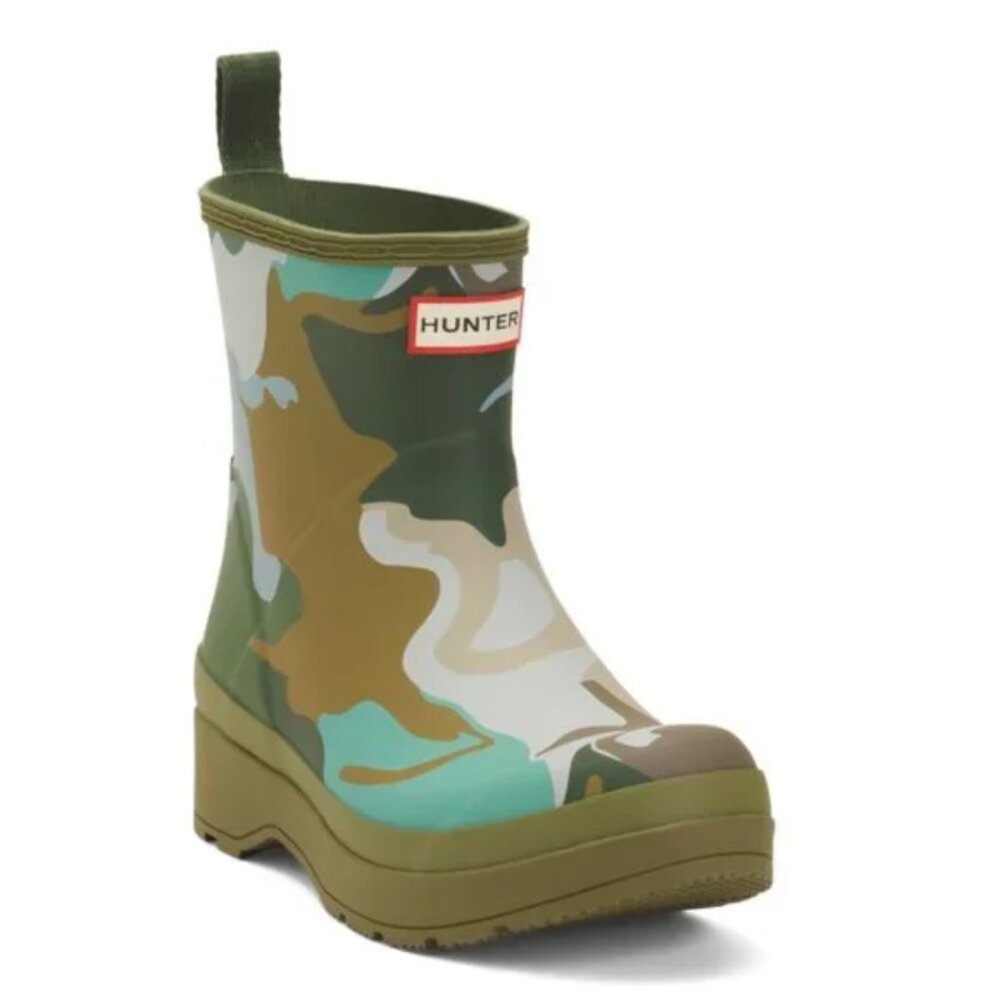 Hunter Original Play Short Camouflage Rain Boots